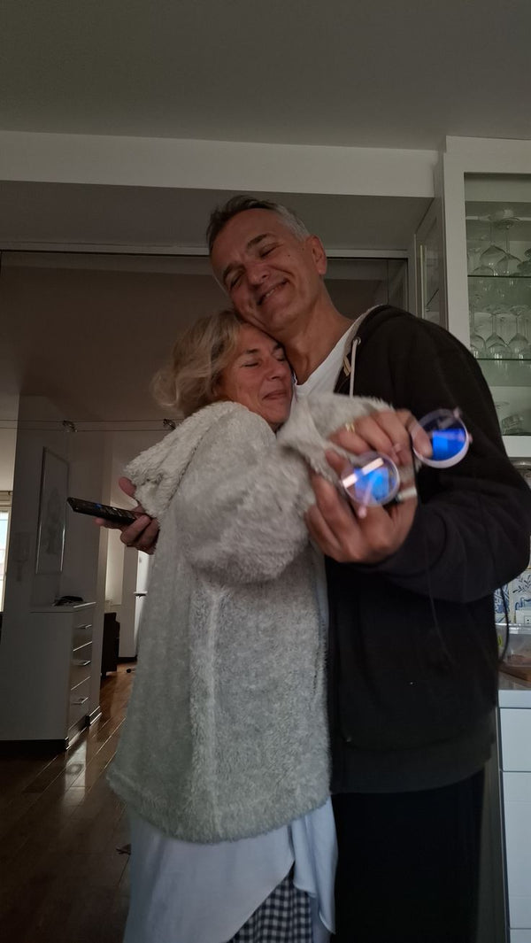 birthday surprise reaction